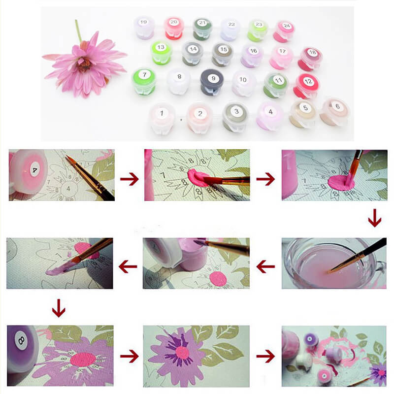 Akrilna pobarvanka WildBrush