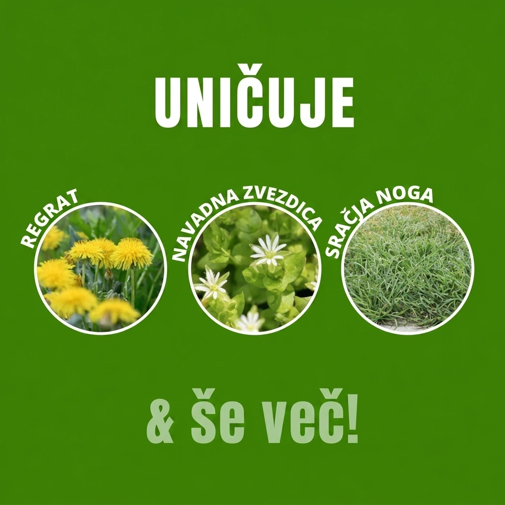 WeedX™ – 100 % naravni zaviralec rasti plevela