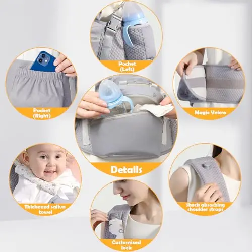 BabyHip™ nosilec za otroke s sedežem na bokih