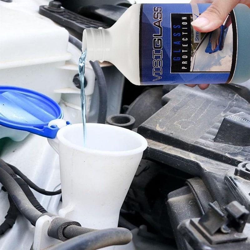 Čistilo in hidrofobna zaščita za steklo Visiglass