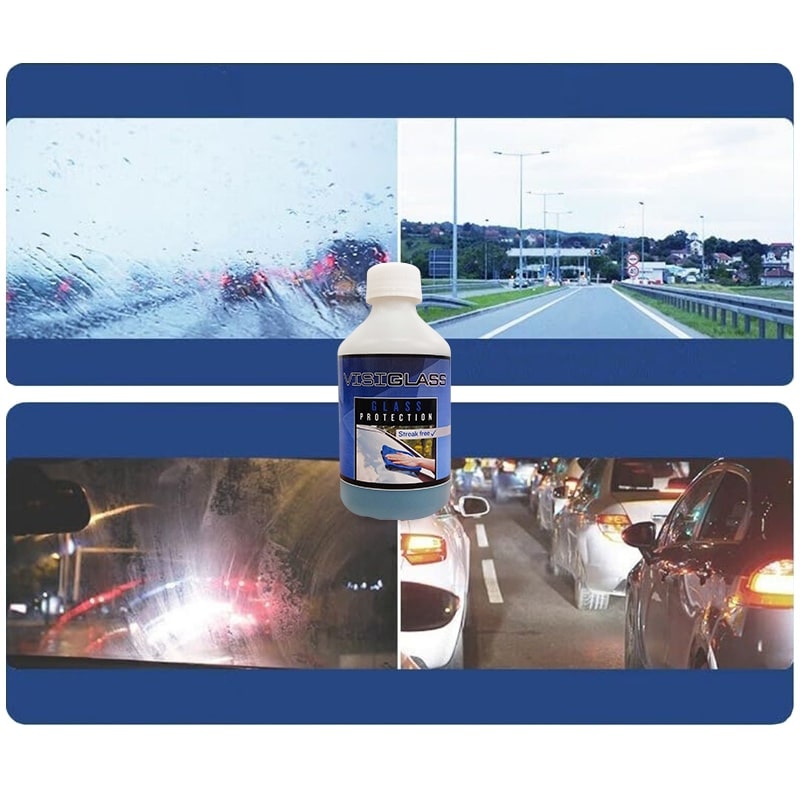 Čistilo in hidrofobna zaščita za steklo Visiglass