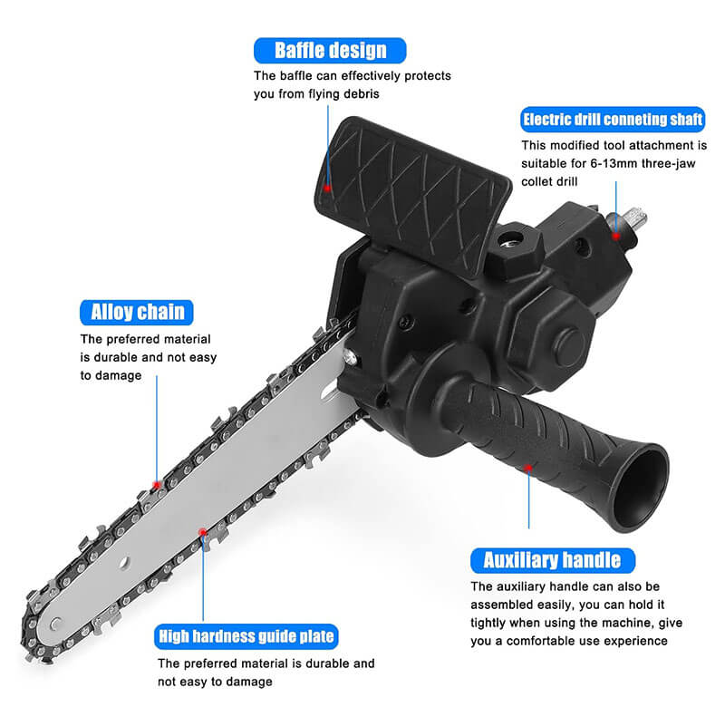 Adapter za električni vrtalnik z verižno žago DrillChain™