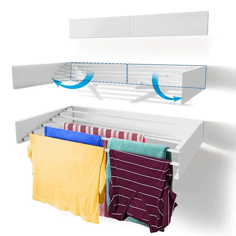 Zložljivo stensko stojalo za sušenje oblačil DryPRO™