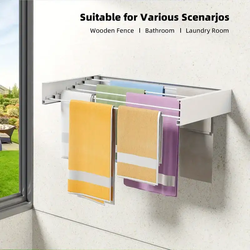 Zložljivo stensko stojalo za sušenje oblačil DryPRO™