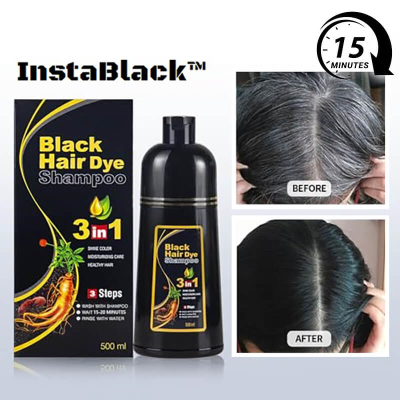 Šampon za barvanje las InstaBlack™ (500 ml)