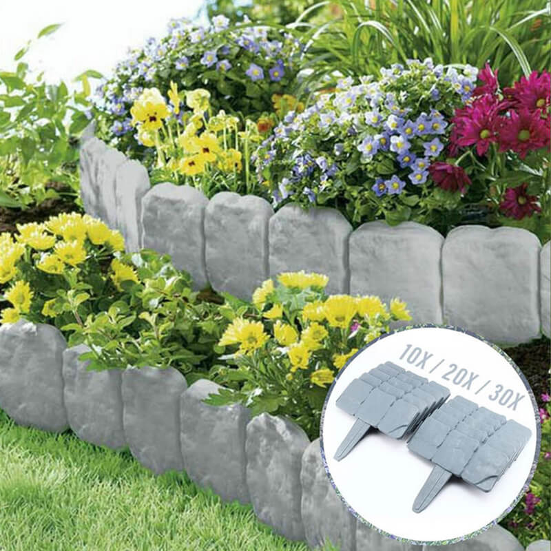 Komplet za obrobo gredic FloralGrace (10 kosov - 2,5 m dolžine)