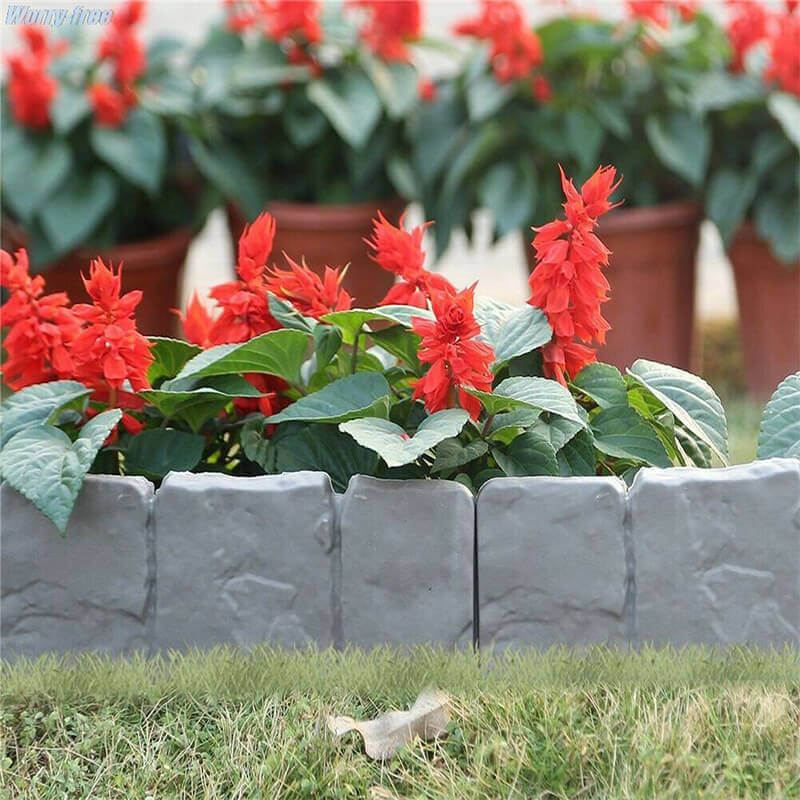 Komplet za obrobo gredic FloralGrace (10 kosov - 2,5 m dolžine)