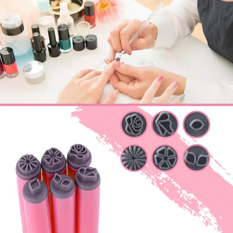 Set štampiljk za nohte NailCraft™ (15 kosov)