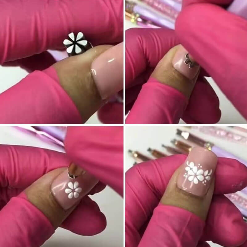 Set štampiljk za nohte NailCraft™ (15 kosov)
