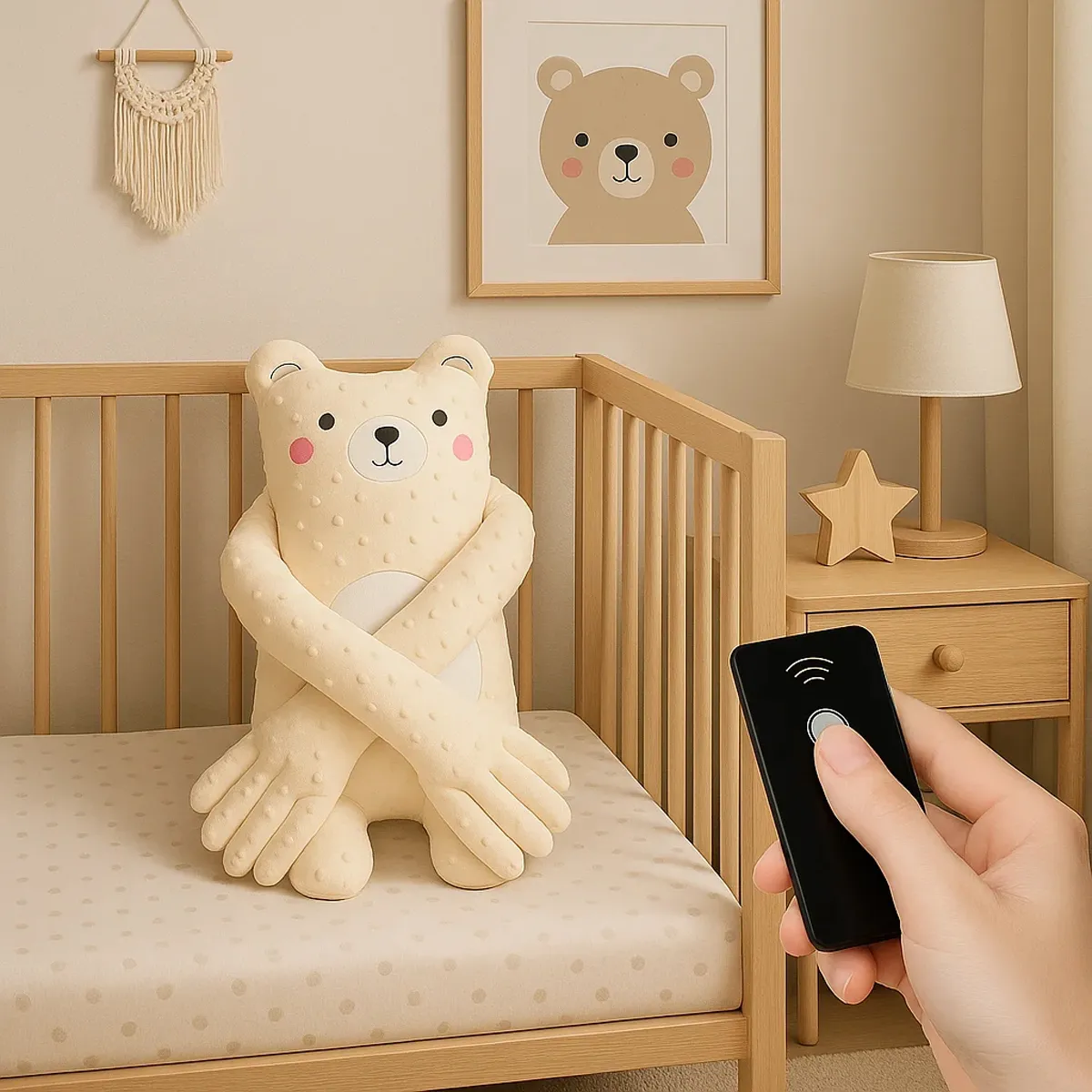 PattySlumber™ Pomirjujoča plišasta igrača za dojenčke