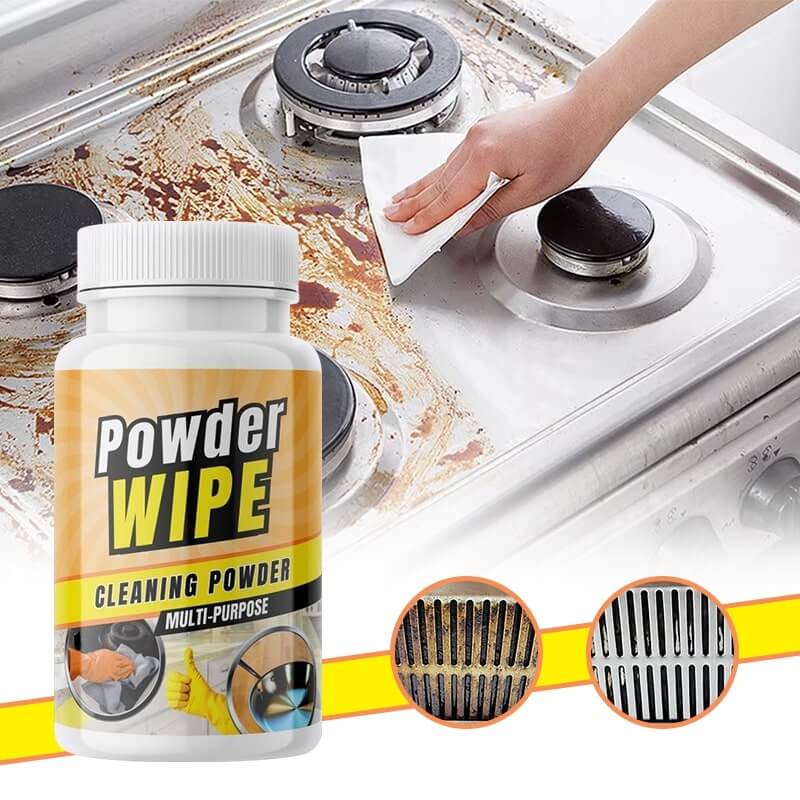Zmogljiv večnamenski čistilni prašek PowderWipe