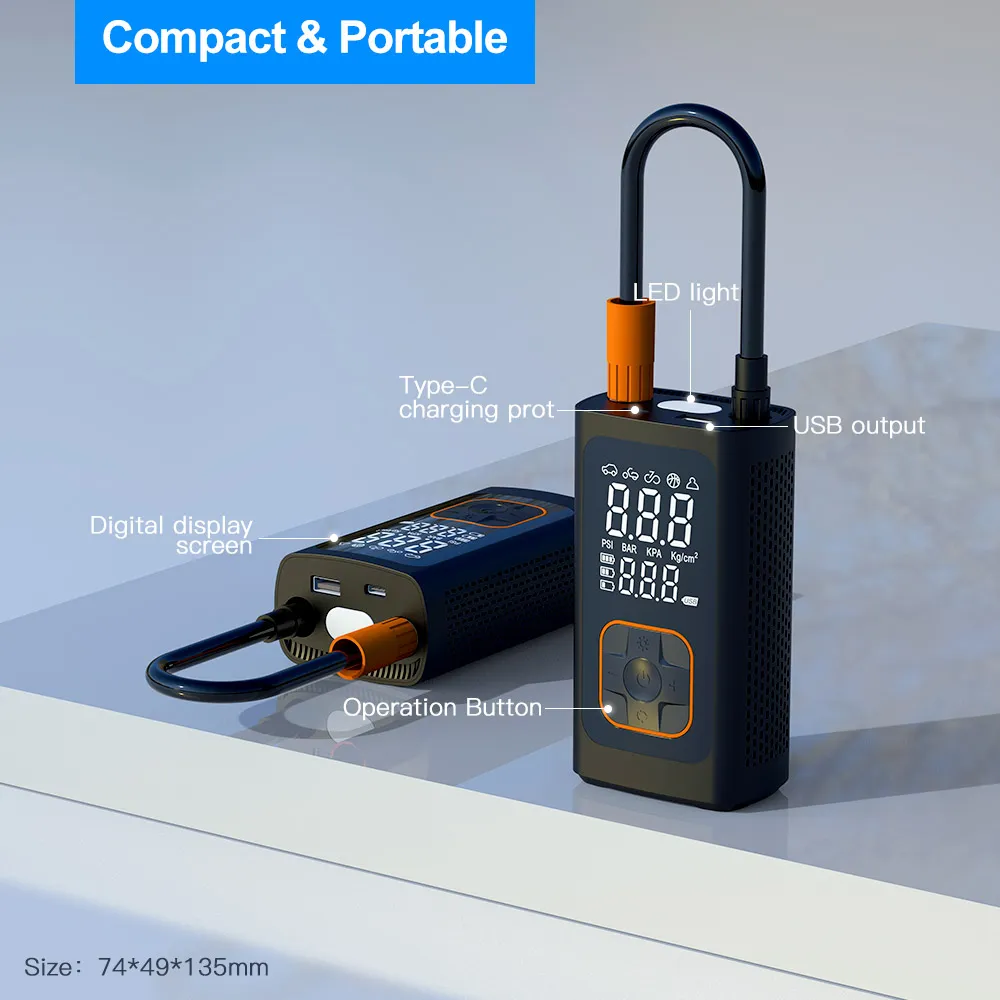 PumpRide™ Prenosna električna črpalka