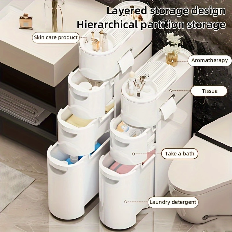 StoreLux™ luksuzna odlagalna polica za prostore med pohištvom - 4 nivoji