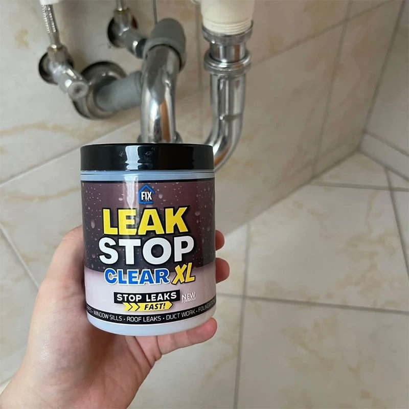 Vodoodporna tesnilna masa Leak Stop Clear XL