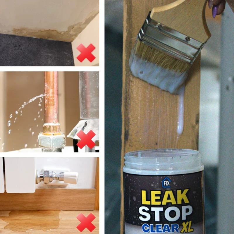 Vodoodporna tesnilna masa Leak Stop Clear XL